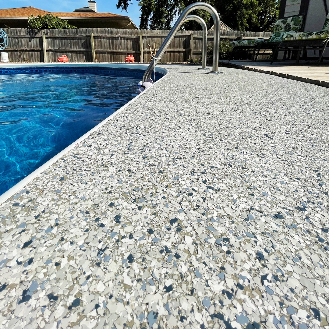 Pool Deck Coating Concrete Coatings Des Moines